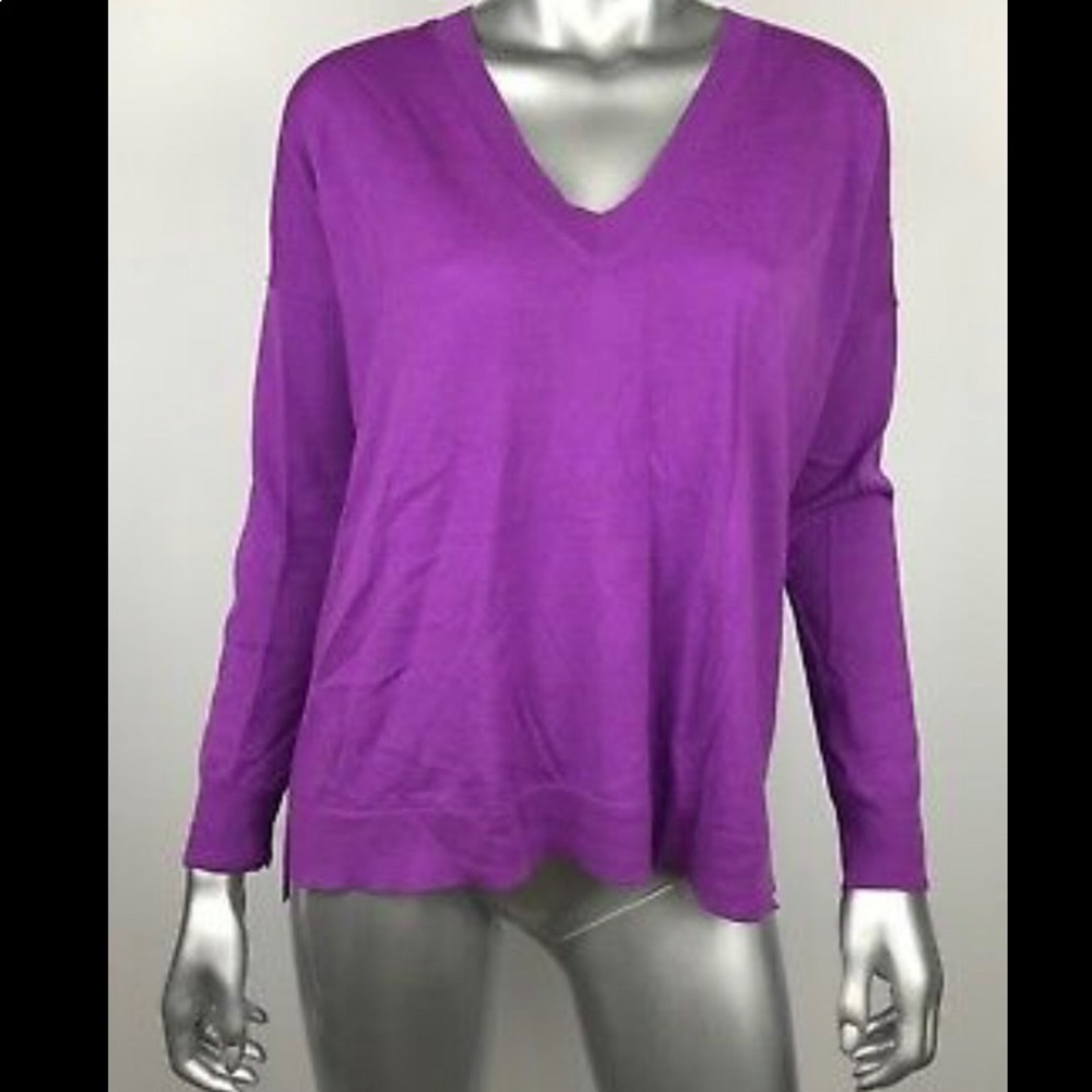 J crew sweater v neck boyfriend fit